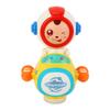 Tummy Time Toy with Light Music Astronaut Shape Auto Changing Face Universal Walking Car Crawling Mu