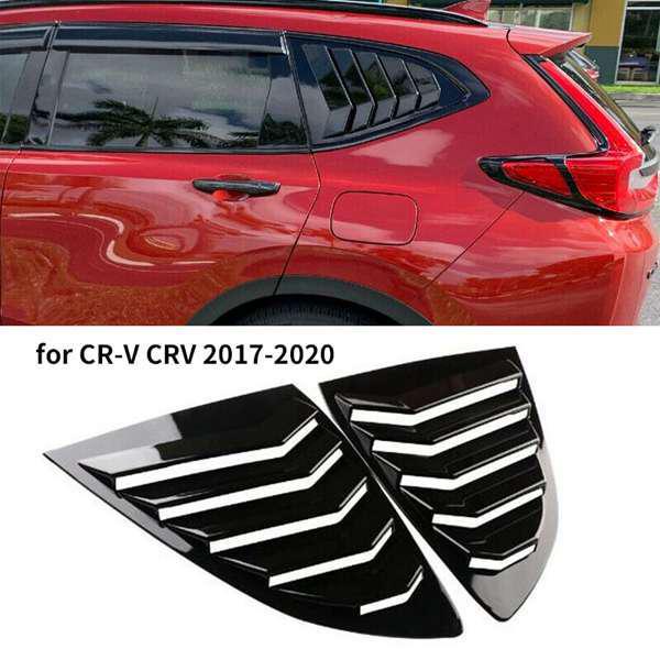 Rear Triangle Window Shark Gill Stickers for 17-20 Honda CR-V None