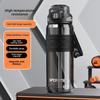 Summer Sports Water Bottle Cup Large Capacity Suitable for Adult High Temperature Resistant Straw Plastic Cup Portable Bottle