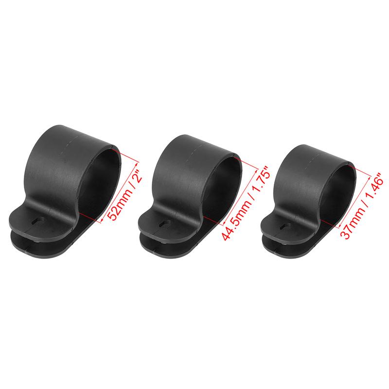 X Autohaux UTV Rear View Center Side Mirror Set 1.75" 2" Clamp for Polaris Kawasaki Can-Am for Arctic Cat for Yamaha for Honda