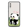 Case For Samsung A24 A12 A14 A32 A50 A70 A20E A20S A10S A22 A40 A34 A54 A42 A52 5G A02S A04s Cover Cute Panda Climbing Bamboo