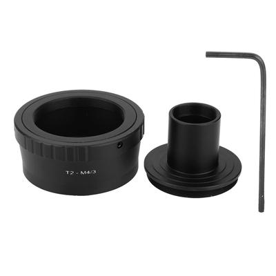 Metal Adapter Ring 23.2mm T Mount Microscope Eyepiece for Olympus M43 Mount Mirrorless Camera