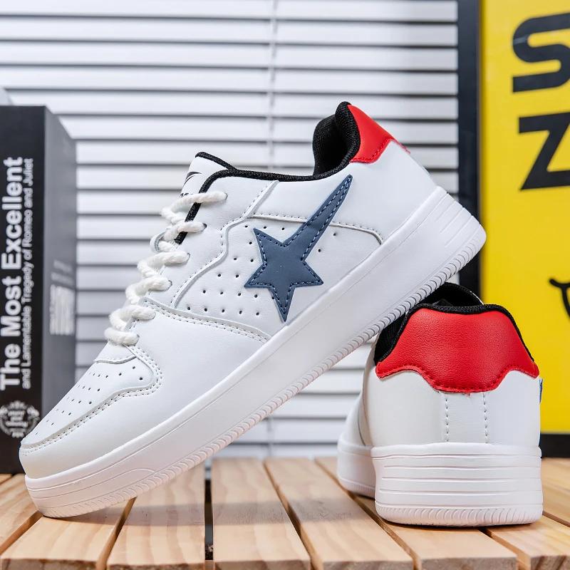 2024 New Classic Lightweight Skateboarding Shoes Men's High Quality Walking Sports Shoes Leather Casual Sports Shoes Size35-48