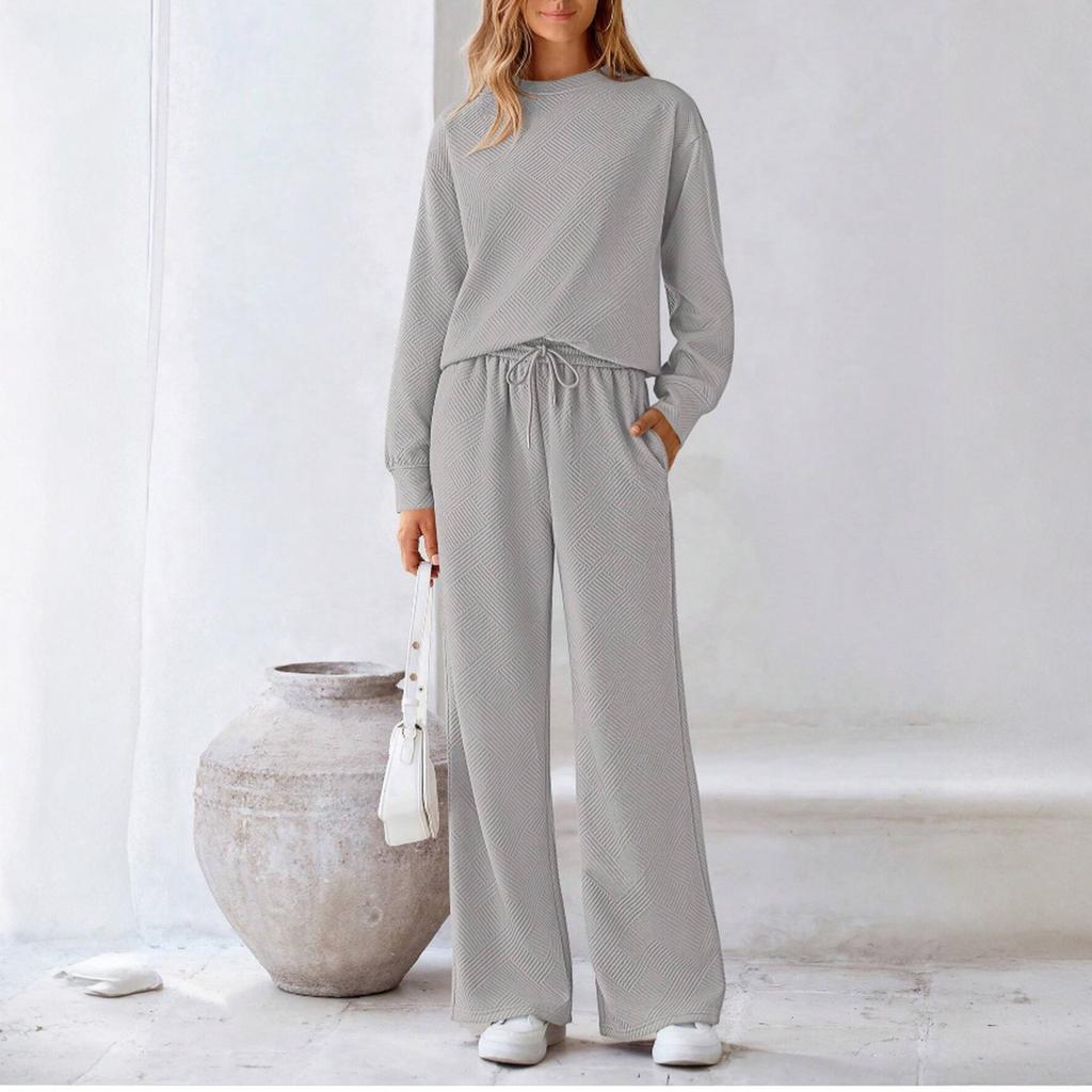 Two Piece Sets For Women Casual Loose Long Sleeve Shirts And High Waisted Drawstring Shorts Tracksuit Fall Outfits