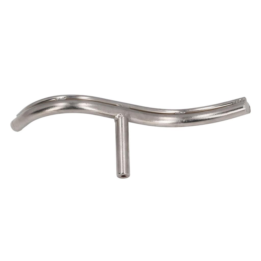 Gebogener 5/8" I Drechselwerkzeughalter Edelstahlhalter für vielseitige Holzbearbeitung