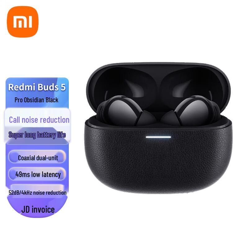 

Redmi Buds 5 Pro True Wireless Noise Cancelling Earbuds