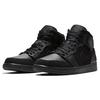 Jordan 1 Mid Black Dark Smoke Grey 554724-064