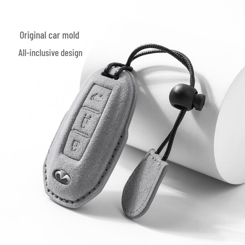 Infiniti Key Case for Q50L, QX50, QX60, QX55, Q70L, FX35, QX80 - Protective Shell and Buckle