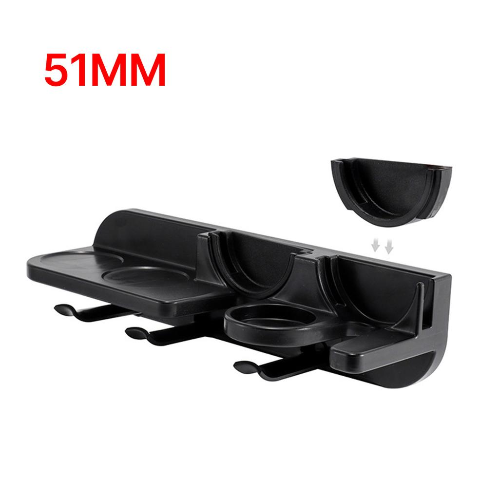 Nástěnný držák na kávový portafiltr Samolepicí Držák na kávový filtr na espresso 51MM/54MM/58MM Nástěnný držák Kávový nástroj