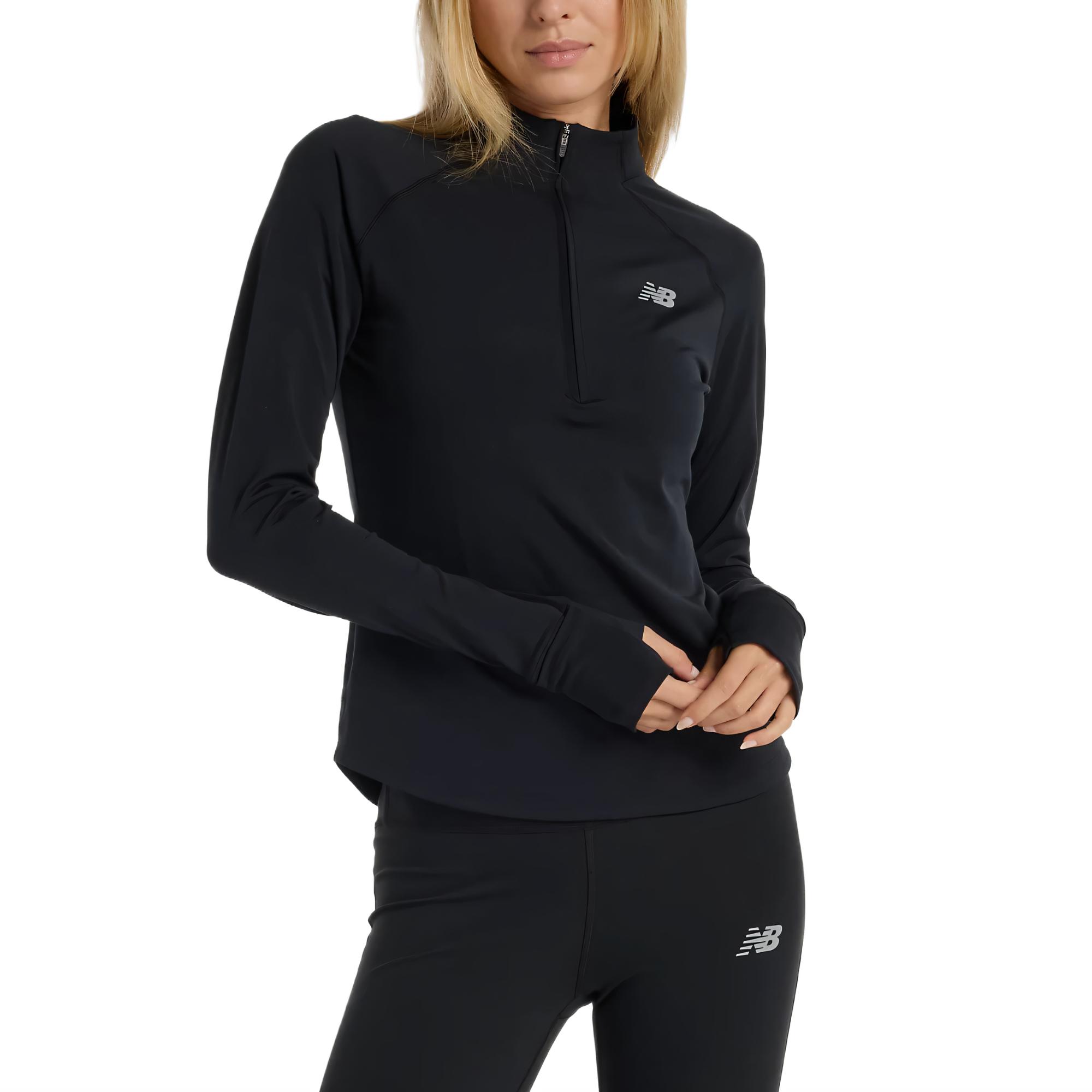 New Balance NB Harmony Sweatshirt Women s WT51201-BK M