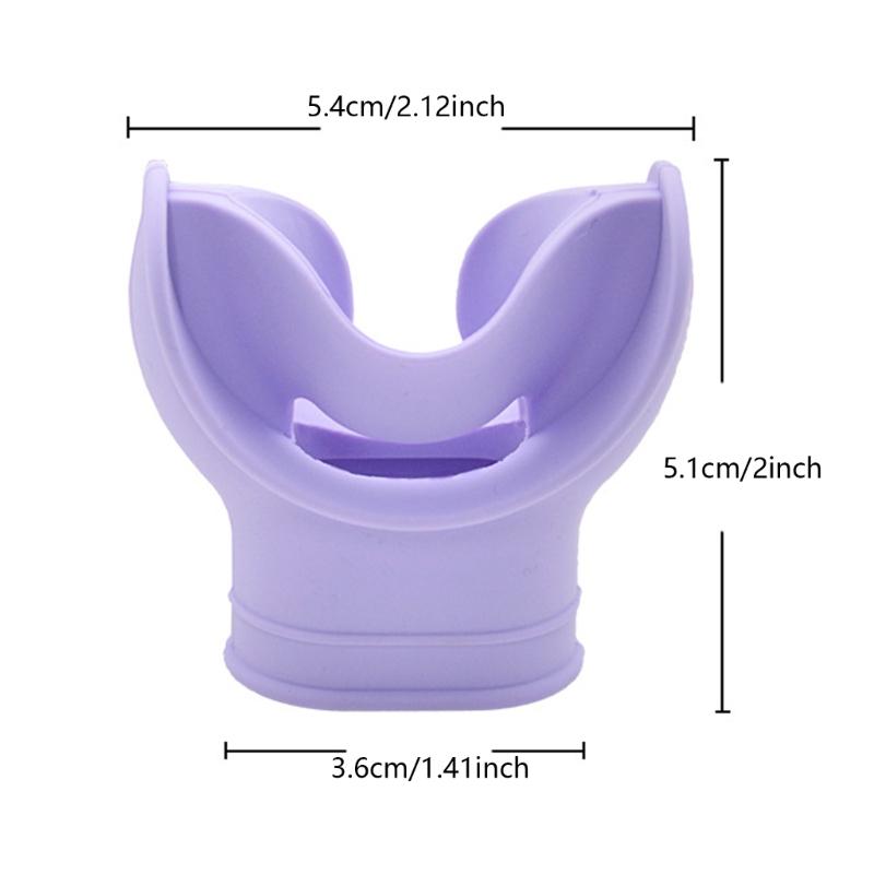 Wytrzymałe Silikonowe Rurki do Nurkowania Ustniki Miękkie Ustniki do Nurkowania do Nurkowania i Pływania