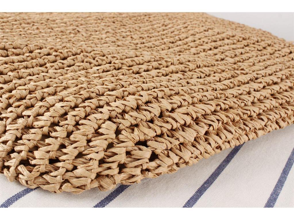 Handmade Tassel Woven Beach Bag – Large Capacity, Versatile Shoulder Bag for Women