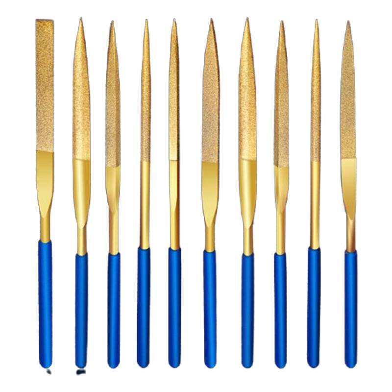Chentang Assorted Titanium-Plated Diamond File Set
