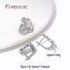 DIY Jewelry Making Earring Multi Styles 18K Gold Plated Natural Shell Earrings Clasps Hooks Earwires Fasteners Accessories