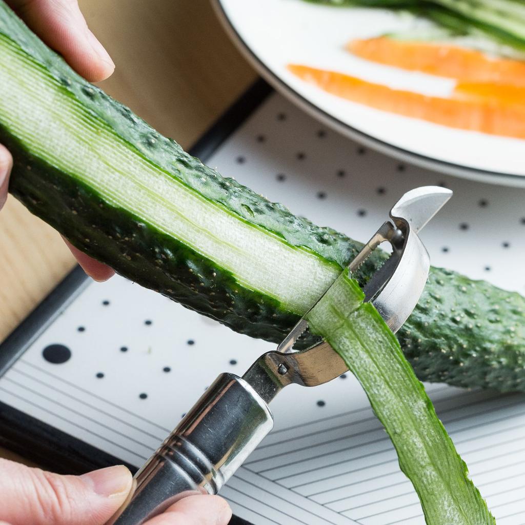 Neuer Gemüseschäler aus Edelstahl Multifunktion Julienne Kartoffel Gurke Karotte Reibe Obstschneider Für Küchenhelfer Werkzeug