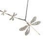 Necklace Vintage Carved Stitching Dragonfly Fashion Pendant