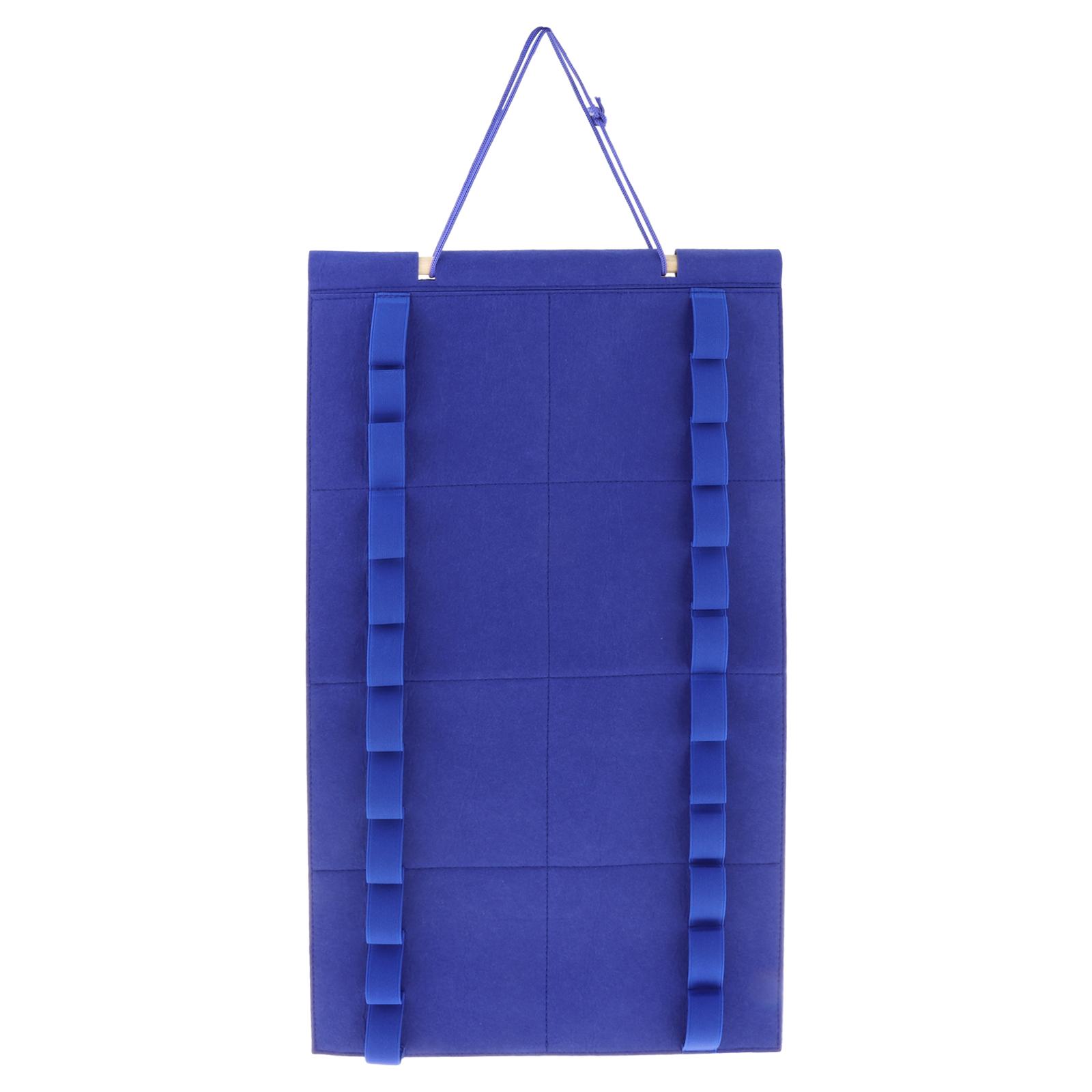 

Arts Belts Organizer Wall Hanging Karate Belt Display Holds 12 Karate Belts Holder Taekwondo Belt Storage for Judo MMA синій