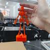3D Printed Dancing Skeleton Aquarium Bubbler Movable Oxygen Skeleton  Halloween Decor