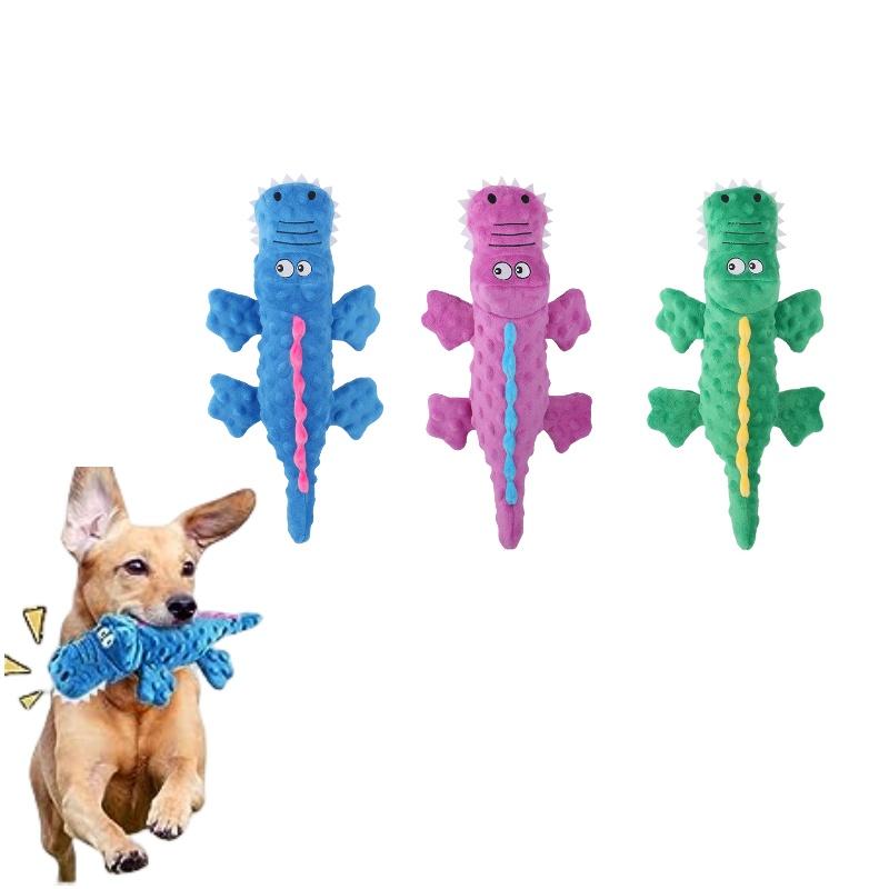 New Pet Plush Toy Crocodile Cute And Durable Perfect For Chewing 70g