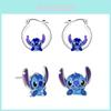Stilvolle und niedliche Cartoon Stitch Ohrstecker für Kinder und Erwachsene