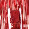 Foil Laser Christmas Wedding Prom Birthday Party Tassels Door Curtain Foil Curtain Rainwire Curtain
