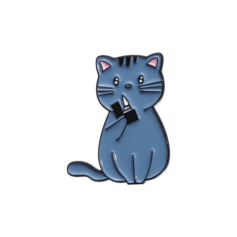 Cute Music Cat Enamel Pin Pop Music Albums 1989 Junior Jewels Cartoon Kitten Animal Brooch Lapel Badge Jewelry Gifts for Friends
