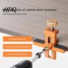 Stainless Steel Cabinet Door Holder Bit Set Portable Installation with Drill Adjustable Assembly Positioner Woodworking Reliable Mounting