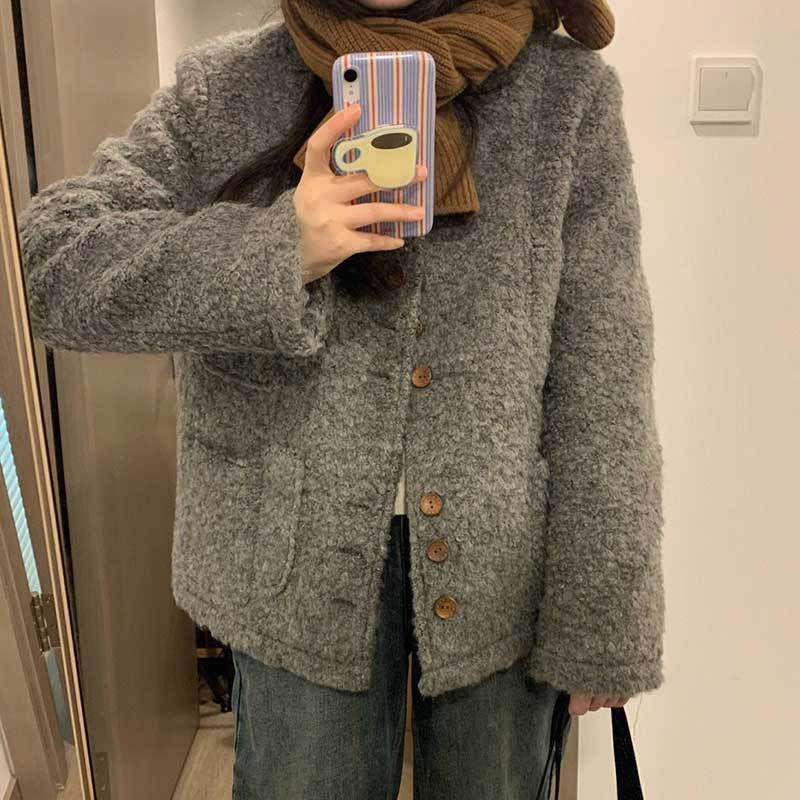 Women s New Spring Style Gray Jacket - Super Stylish Design L