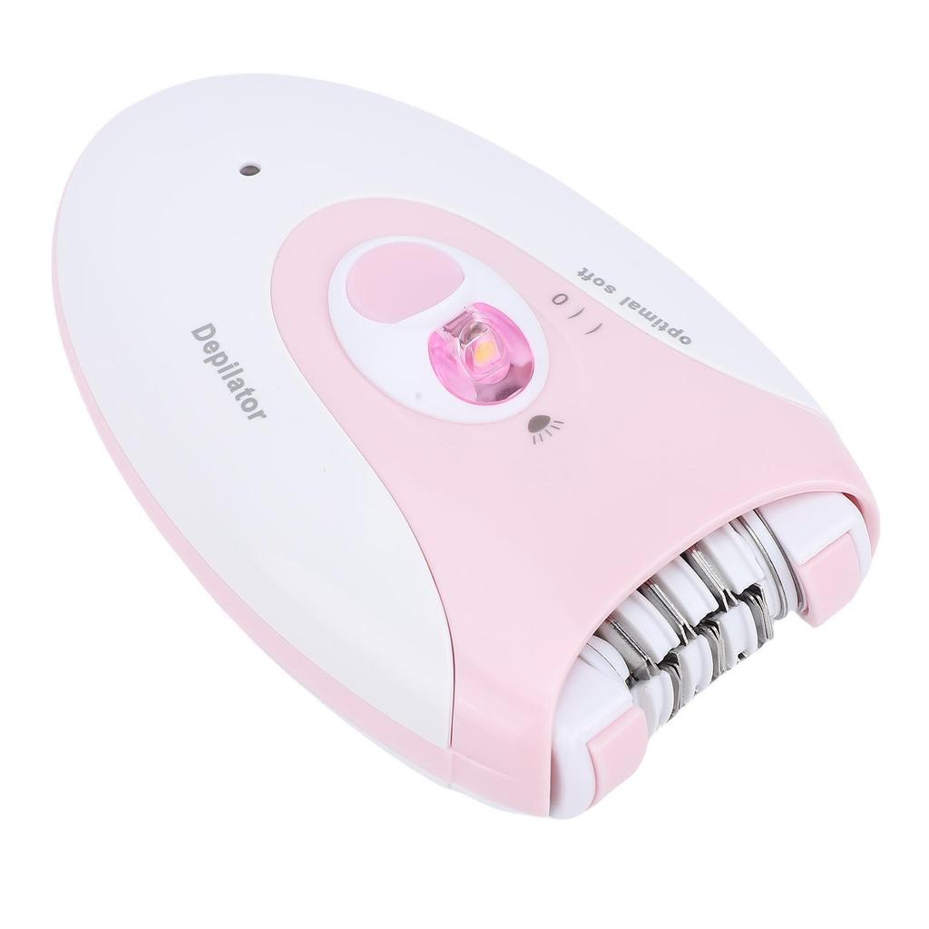 Epilator for Women with LED Light 2 Speed Settings Hair Removal Device USB Rechargeable for Bikini Legs Arms