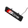 1pcs Front Grille Decoration Badge Car Head Grill Emblem LED Light new Sline A6 Q3 A3 B5 B6 B7 B8 B9 Q7 8P A4 C6 Car sticke