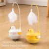 Duck Shaped Tumbler Cat Toy Bite Resistant Kitten Play Wand Self Entertaining Toy  Playing