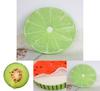 Fruit Slice Cushion With Vibrant Print And Fluffy Plush Material For Living Room And Bedroom Relaxation