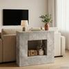 Concrete Grey Console Table 82 x 29 x 74 cm