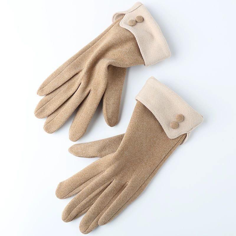 Damen Dünne Winddichte Touchscreen-Handschuhe für Frühling/Herbst - Büro, Outdoor, Fahren & Radfahren