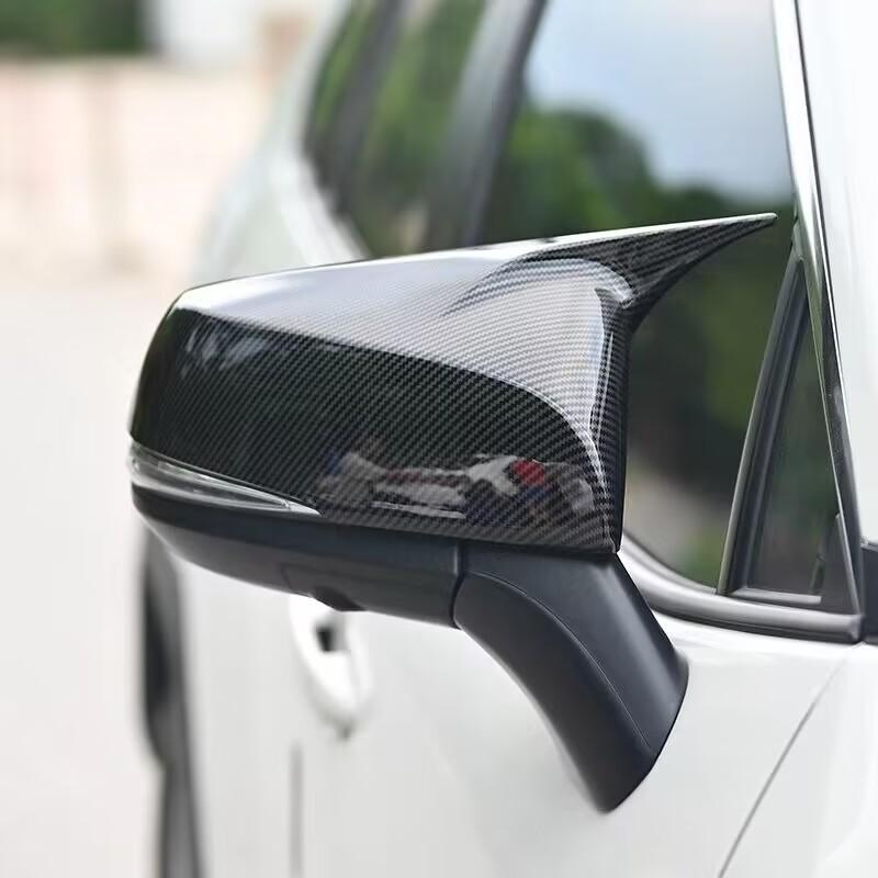 For Toyota RAV4 - 2025 Highlander XU70 2024 Rearview Mirror Cover Trims ABS Chrome Car Styling Accessories