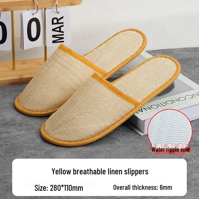 Coral Fleece Non-Slip Slippers for Hotels and Homestays
