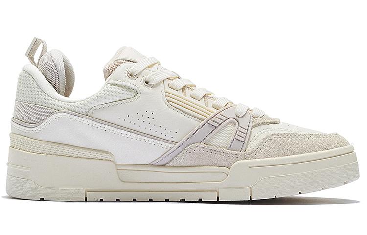 Li Ning 001 BTC Low Top Skateboard Shoes Women's White AGCS104-5