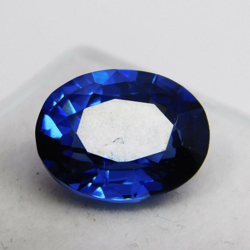 Natural Blue Tanzanite Loose Gemstone 8.60 Ct Oval Cut for Jewelry Making and Gem Collections