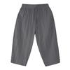 Men's Summer Drawstring Casual Cropped Pants Men's Breathable Cotton And Linen Cropped Pants