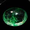Natural Green Emerald Loose Gemstone Untreated Colombian 7 ct Oval Cut for Jewelry Making and Crafts