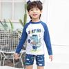 Boys' Toddler Quick-Dry Sun Protection Swim Trunks Set 