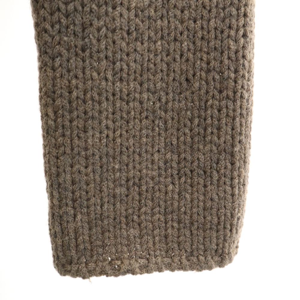 FOXEY Knit Coat F Ash Brown Women Used