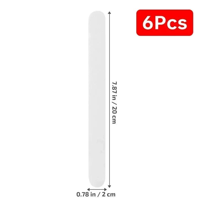 

6/12 шт. противоскользящие полоски наклейки для душа прозрачные нескользящие водонепроницаемые полоски безопасности для ванны для ванны душевые лестницы пол
