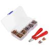 242pcs Tyre Copper Valve Stem Core Part Valve Core Wrench Car Truck Tire Tyre Valve Stem Core Part Replacement Herramientas