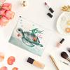 A Cute Turtle Patterned Makeup Bag- Multifunctional Zipper Pouch, Jewelry Storage Bag, Perfect Travel Zipper Small Storage Bag.