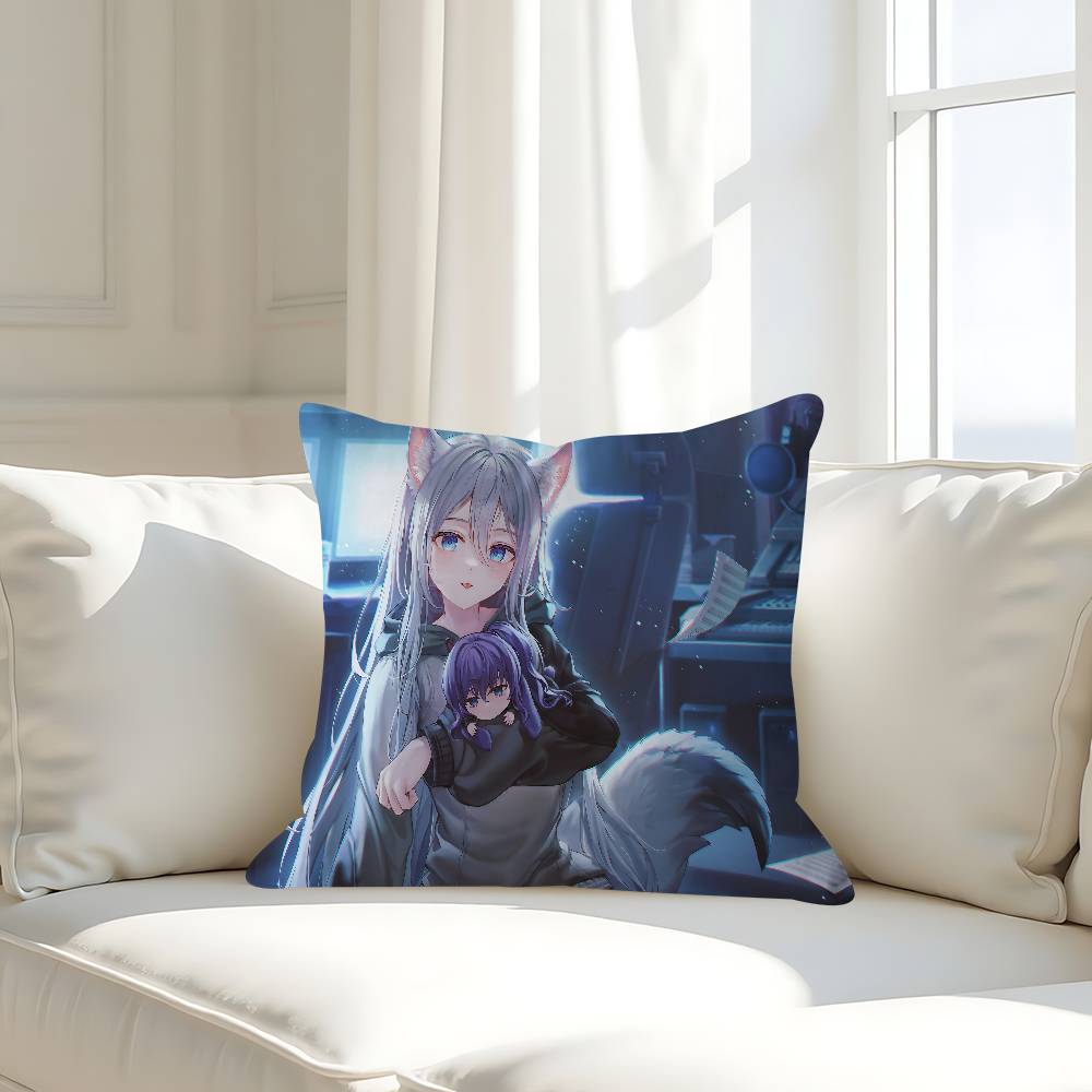 Project SEKAI Yoisaki Kanade Pillow Case Removable Washable Cushion Cover – All-Season Soft Linen