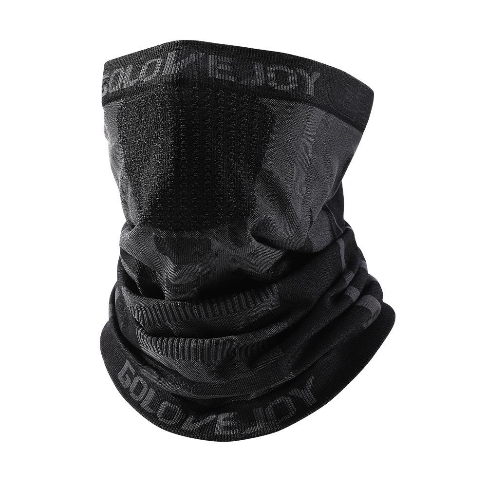 Men's Outdoor Cycling Face Mask - Sunscreen, Dustproof, Moisture-Wicking, Breathable, Seamless Knitted, High-Elastic Sports Headband TJ15.