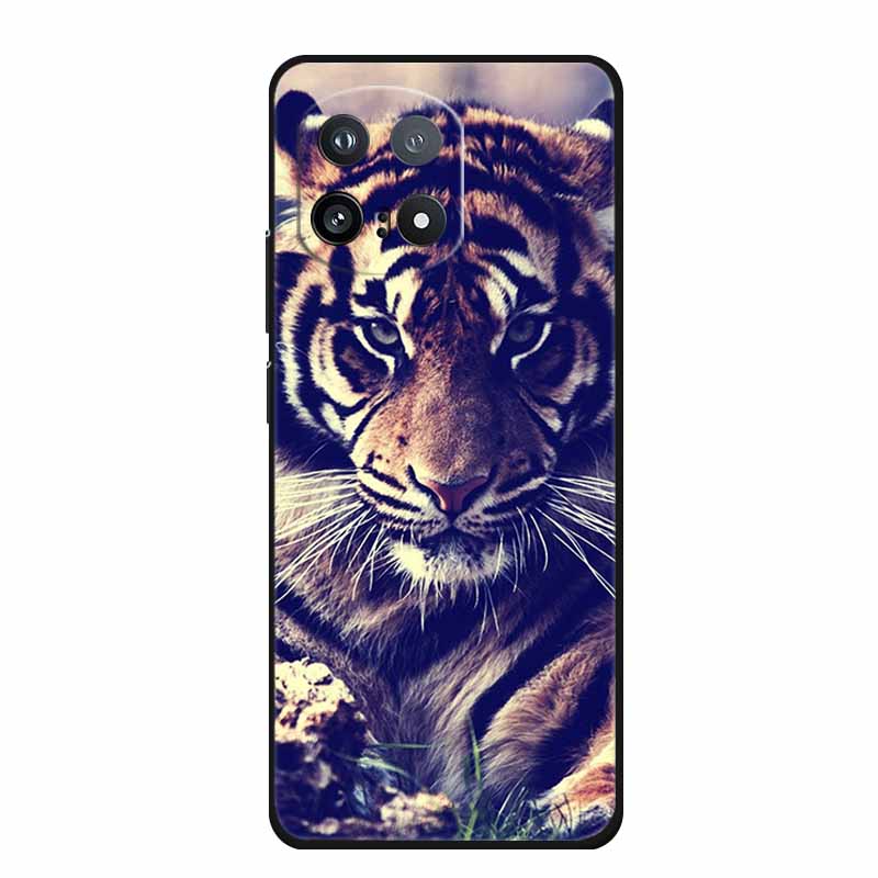 Coque For Vivo iQOO 15 5G Case 6.85" Animal Lion Tiger Cats Soft Silicone TPU Back Cover For Vivo iQOO 15 2025 Phone Cases Shell