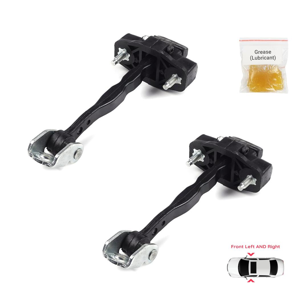 BDP831-1 2 Pieces Front Left AND Right Door Hinge Stop Check Strap Limiter for Ford Transit Courier Tourneo MK1 2014-2022 ET76A23500ABN