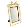 Jewelry Display Stand with Lined Panel, Ornate Resin Frame, Tabletop Holder for Vanity, Counter, and Dresser Display